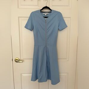 & other stories blue dress